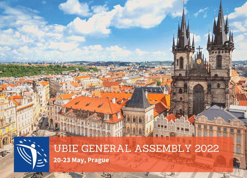 UBIE 2022 General Assembly - 20-23 May in Prague